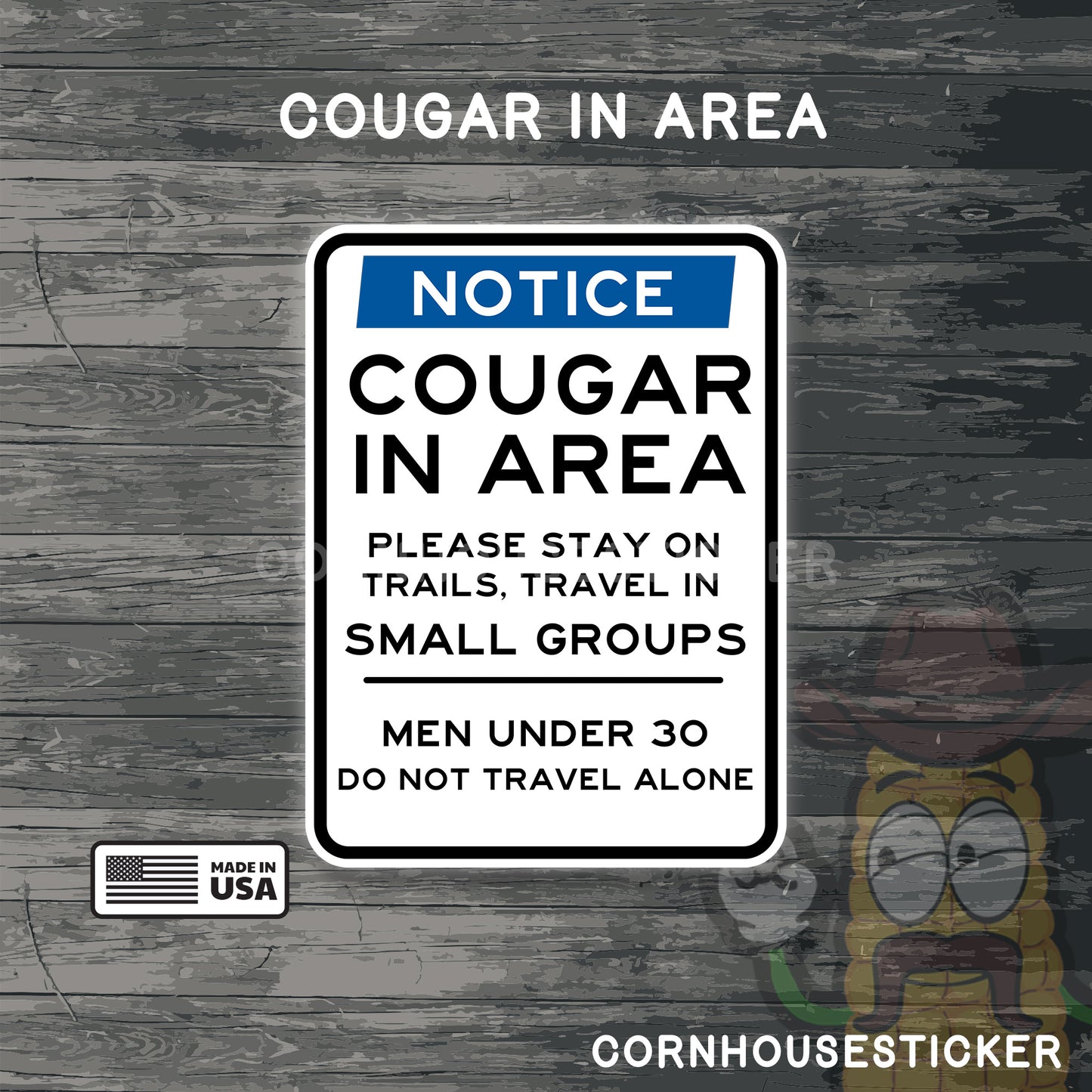 Cougar in area