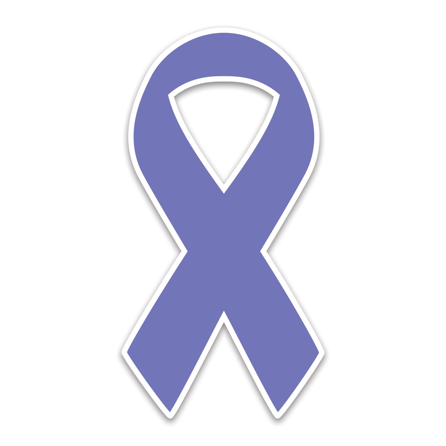 Esophageal & Stomach Cancer Ribbon stickers