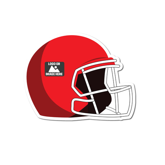 Custom Football helmet stickers