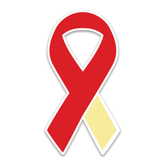 Head and neck Cancer Ribbon stickers