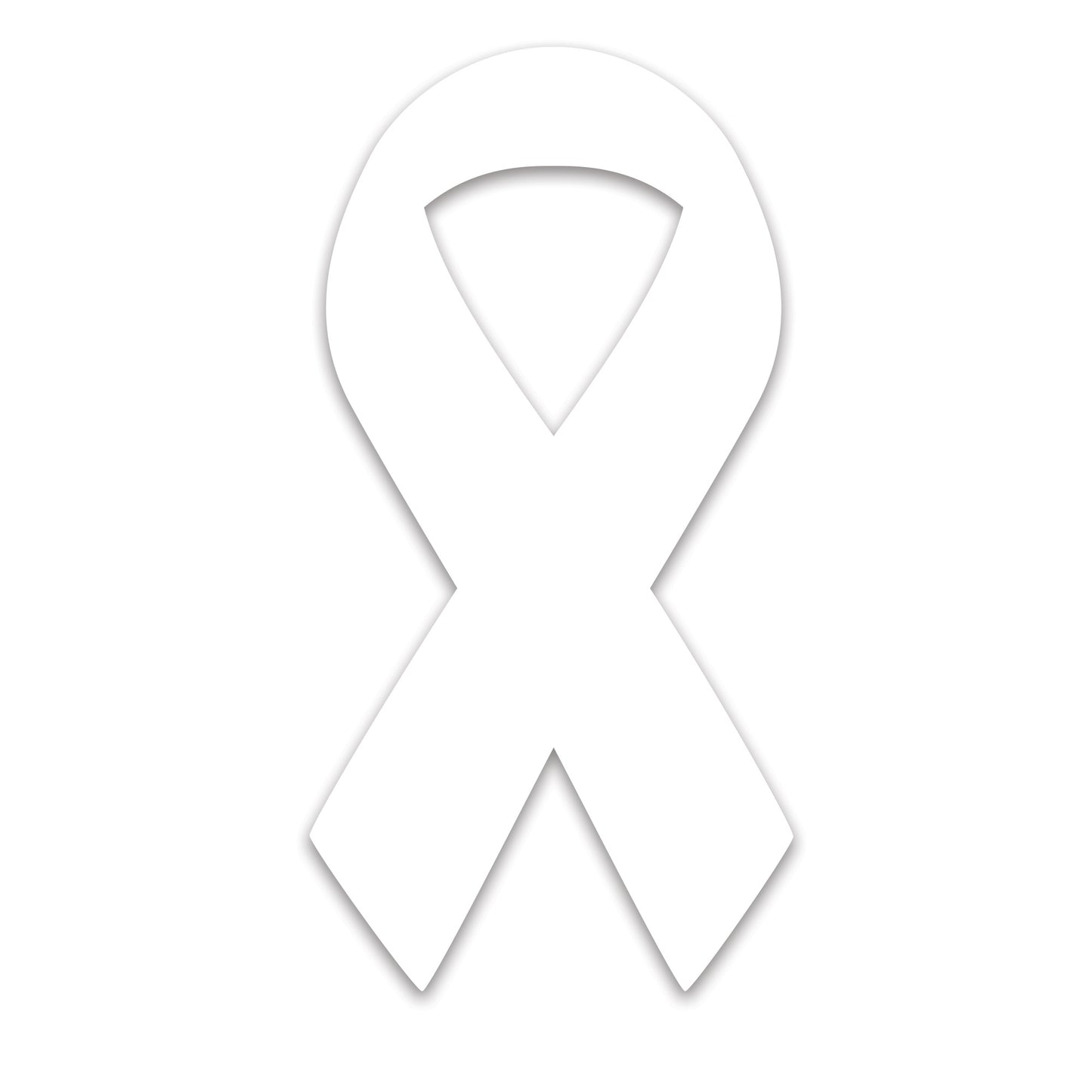 Lung Cancer Ribbon stickers