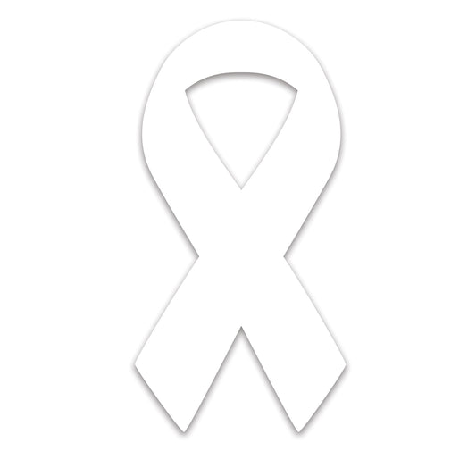 Lung Cancer Ribbon stickers