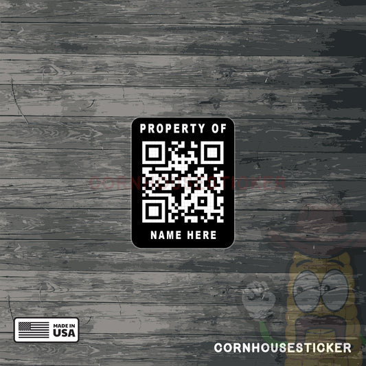 Asset protection sticker x56 stickers