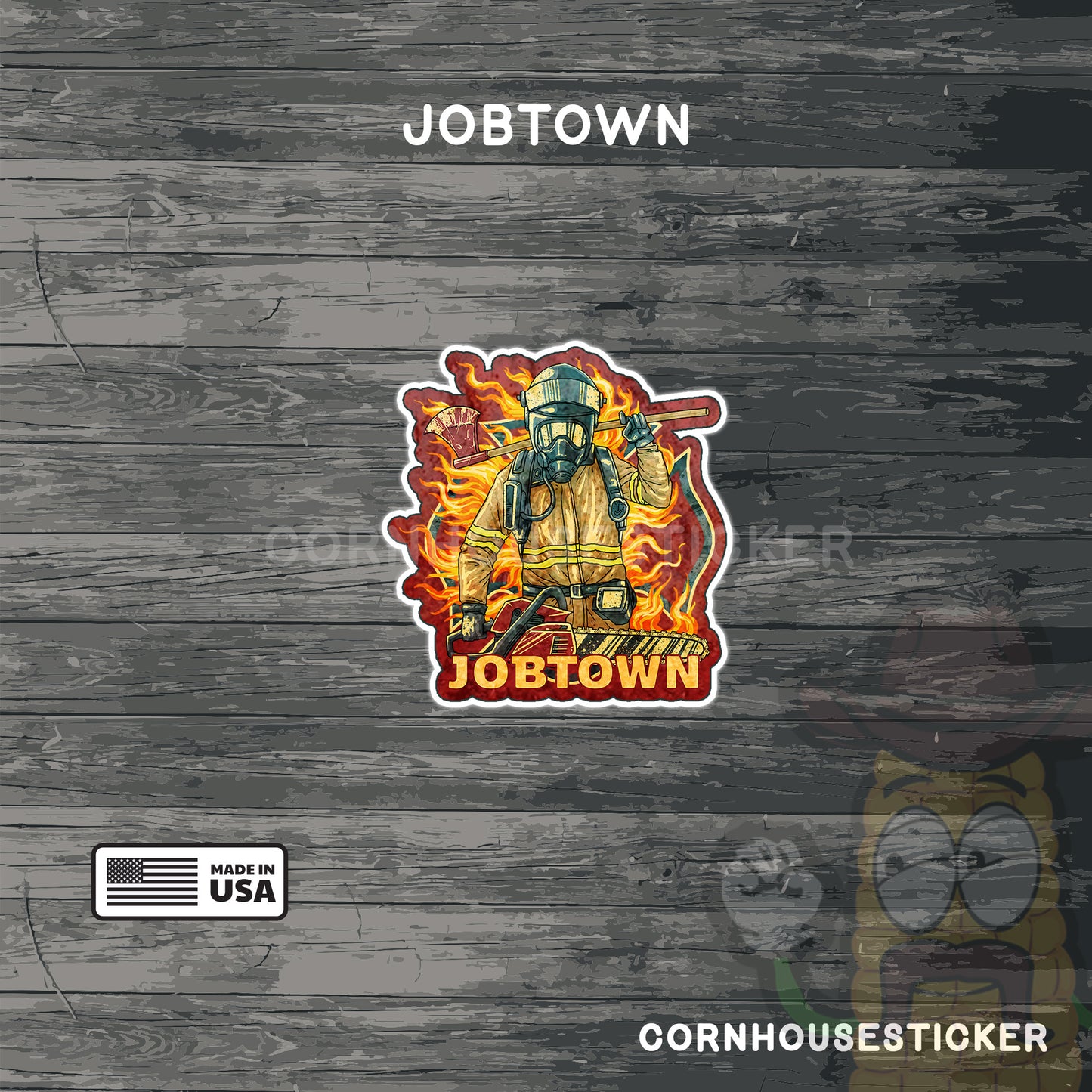 Jobtown | Firefighter Stickers
