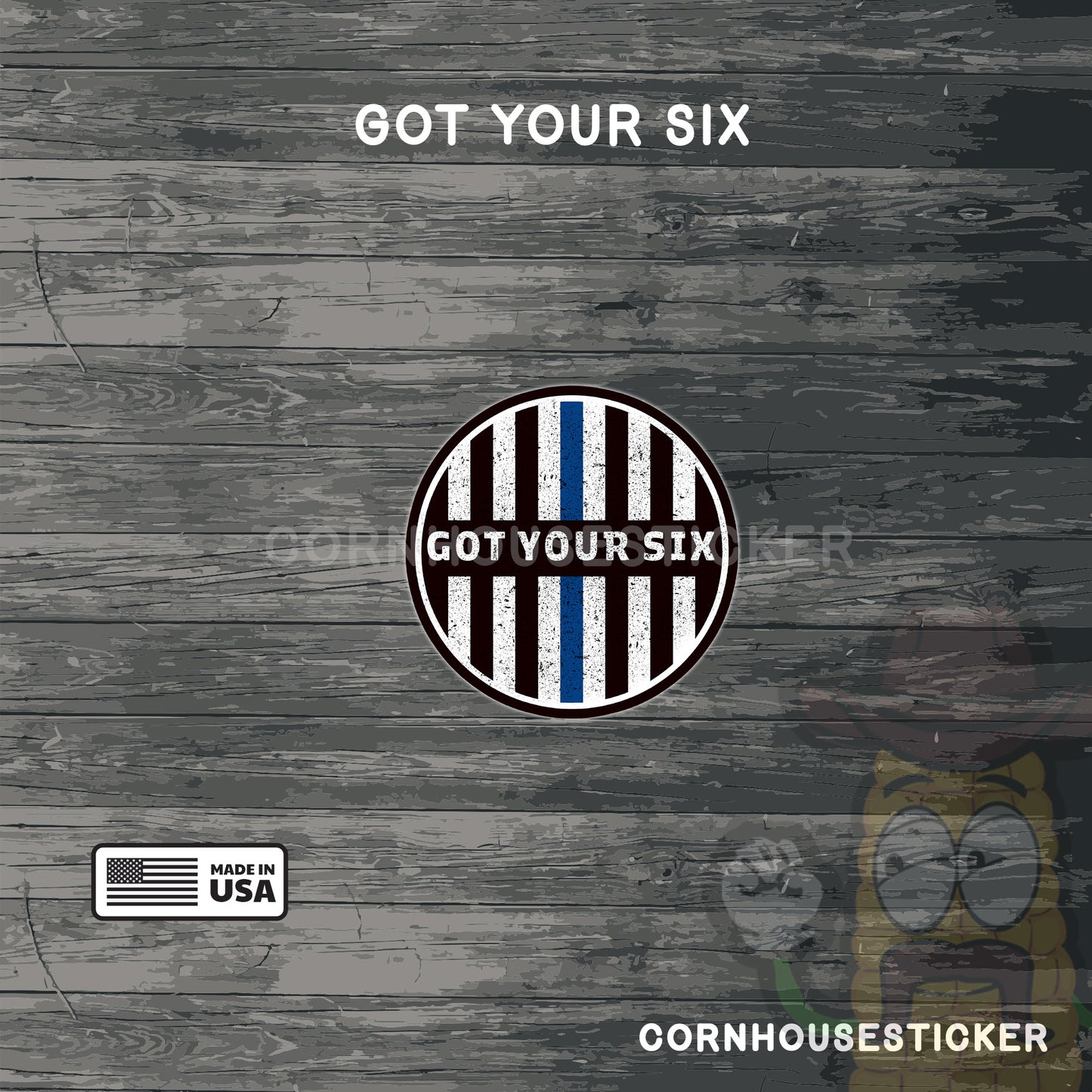Got your six  | Police Officer stickers