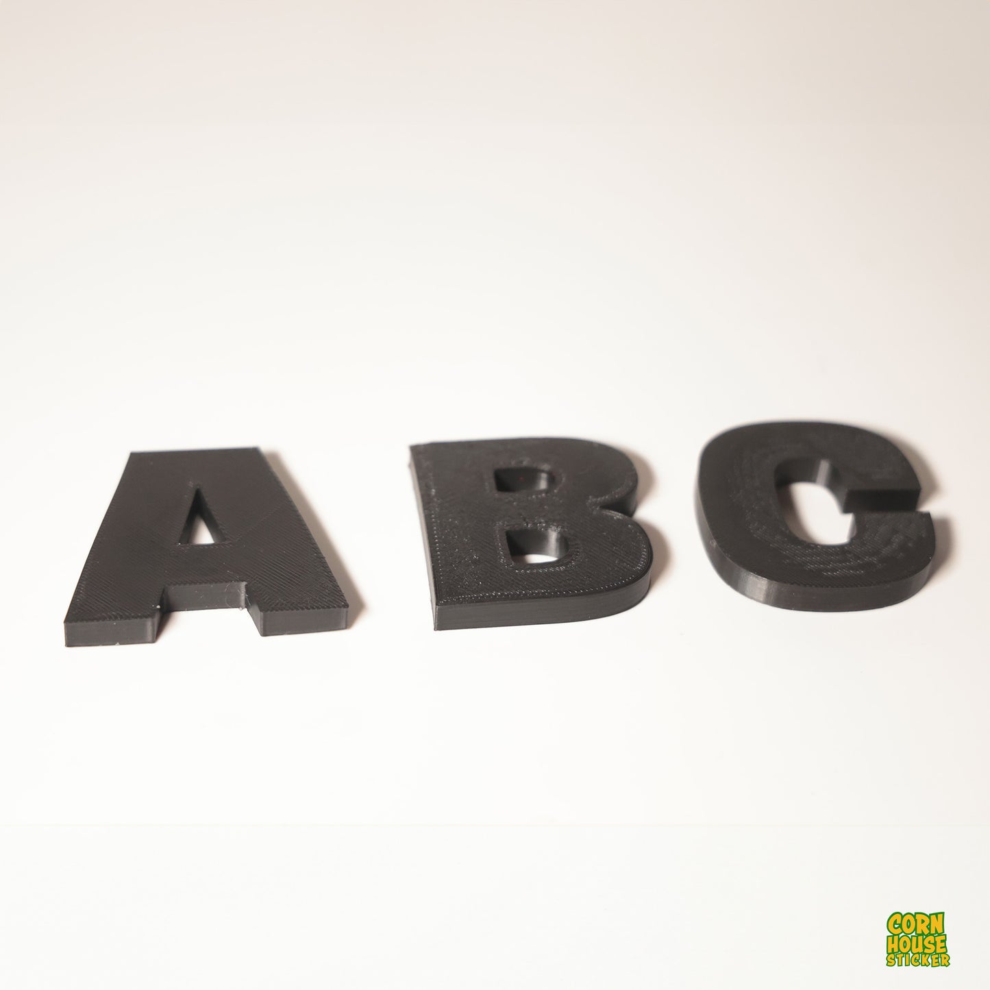 3D Printed letters