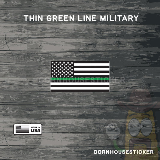Thin Green Line | Military sticker